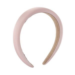 Classic Elegant Satin Sponge Headband Light Pink